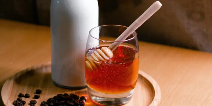 Couleur du vrai miel