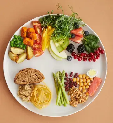 Comprendre son assiette - Exemple d'assiette équilibrée